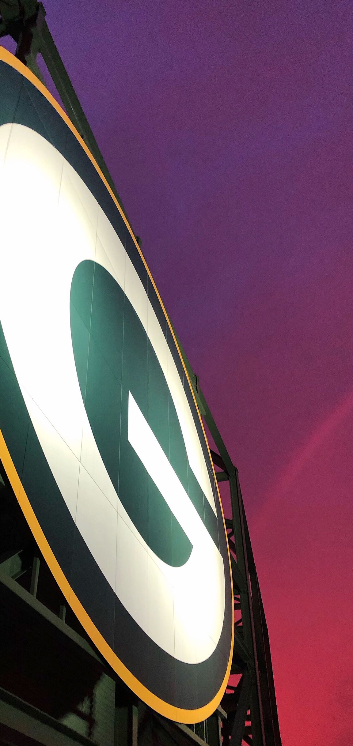 Logo Green Bay Packers stadio, 1152x2436 Verticale, iPhone Pro Max