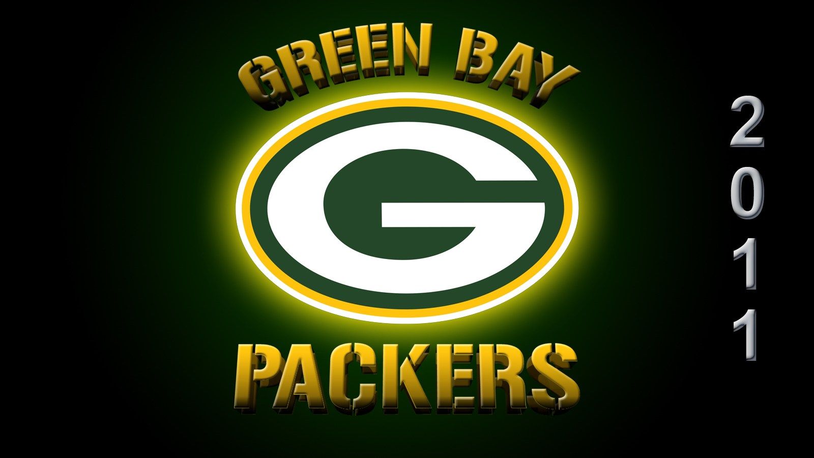 Logo Green Bay Packers 2011, 1600x900 HD, Desktop