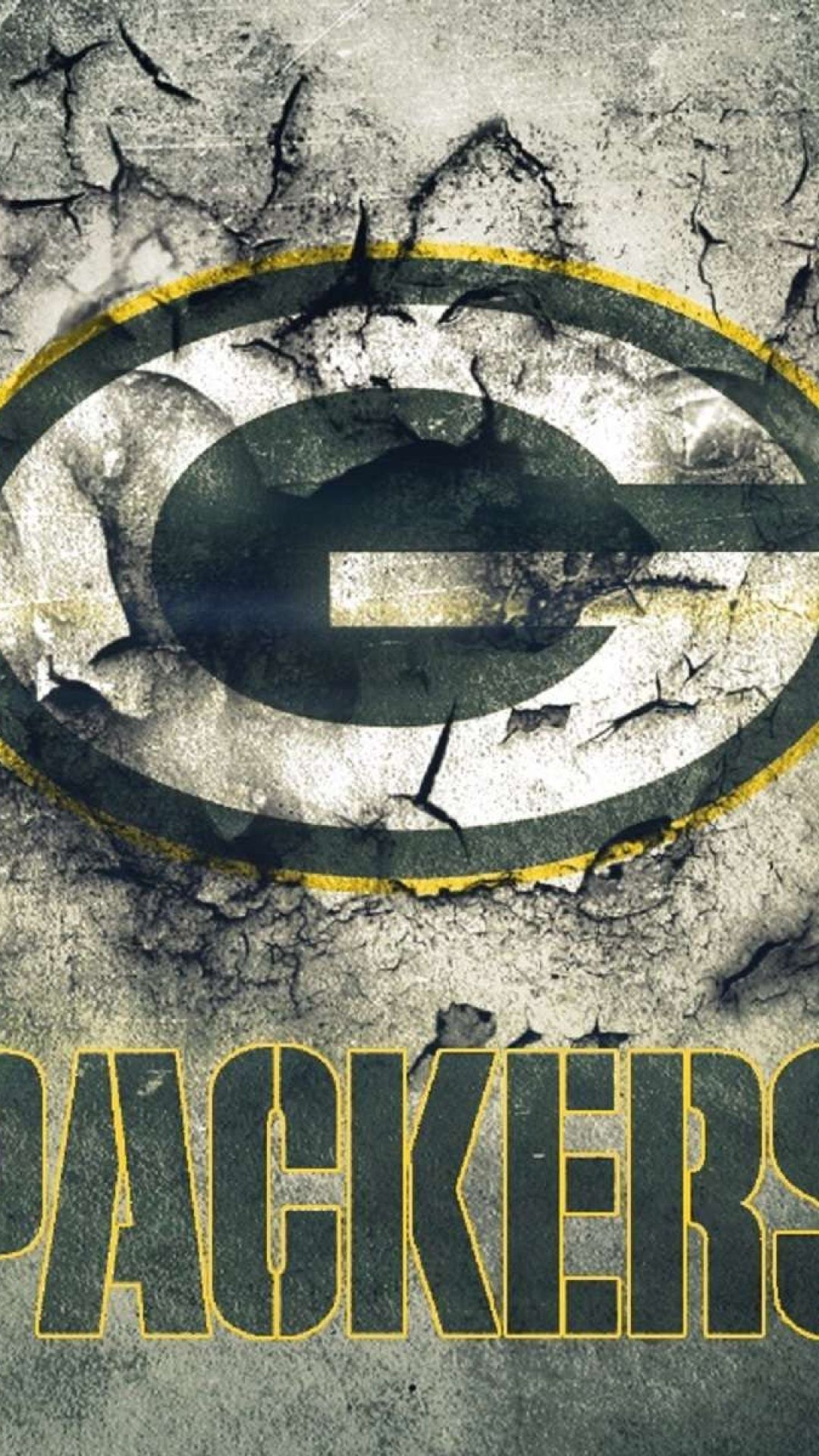 Logo Green Bay Packers crepato, 1080x1920 Full HD Verticale, iPhone Plus