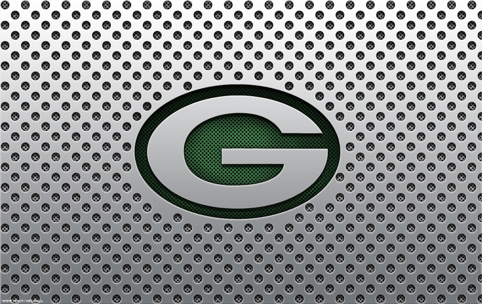 Logo Green Bay Packers metallico, 1600x1011 HD, ROG Asus Laptop