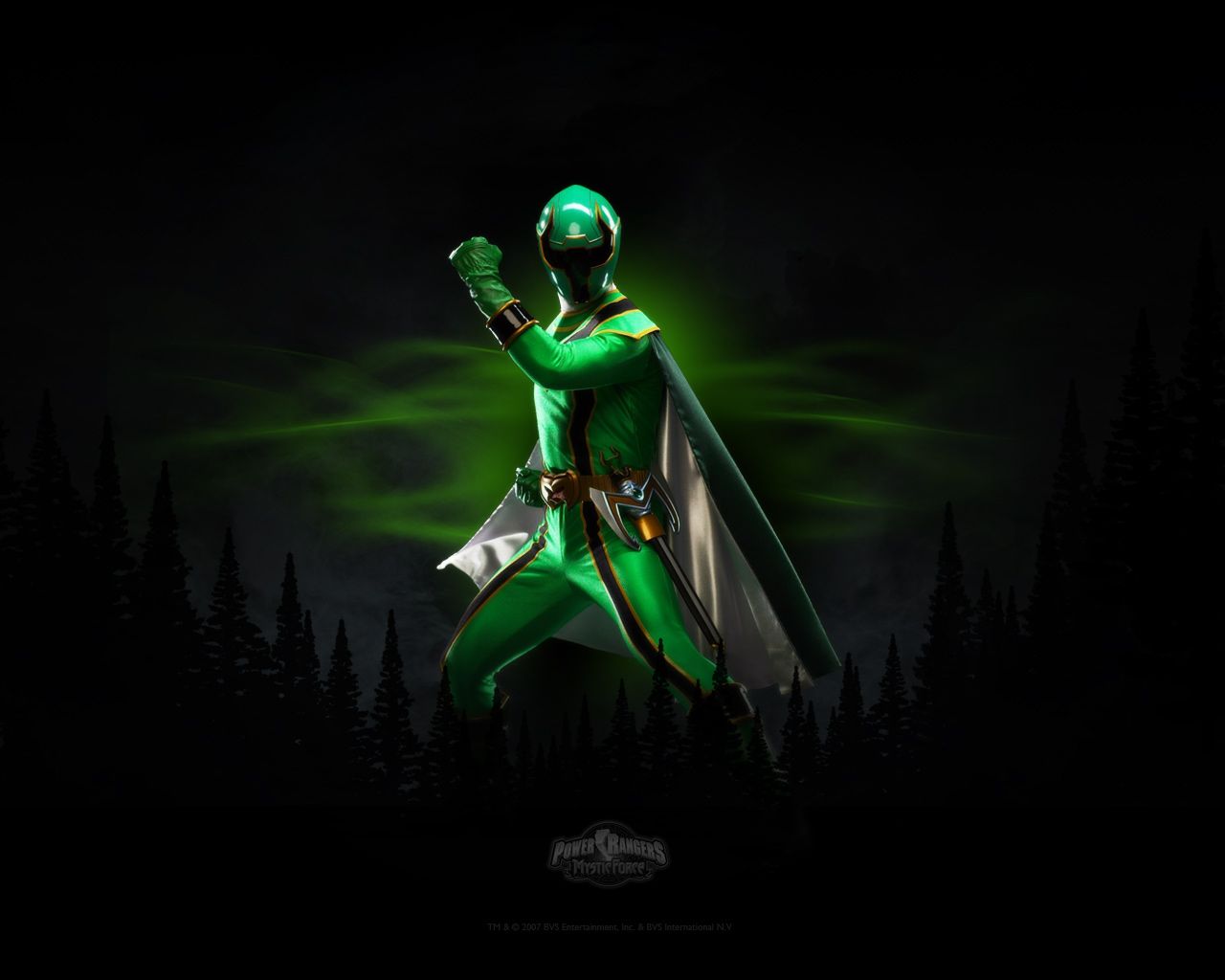 Power Ranger verde mistico foresta, 1280x1024 HD, Desktop