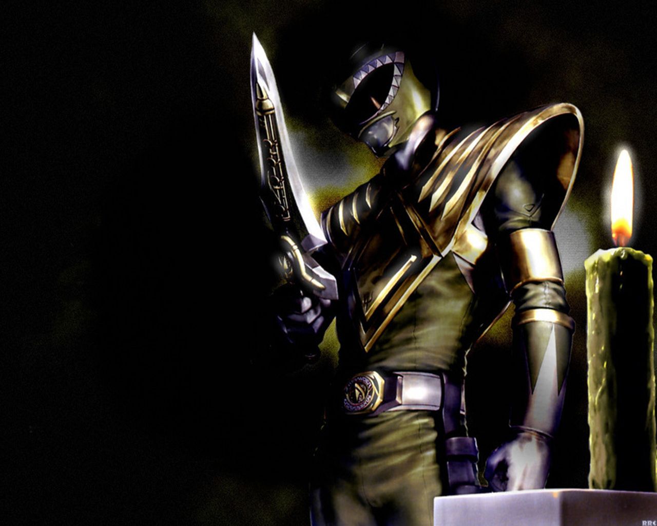Green Ranger con spada e candela, 1280x1024 HD, Desktop