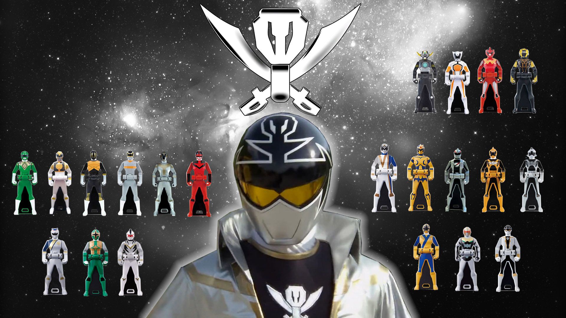 Power Ranger verde con spada, 1920x1080 Full HD, PC