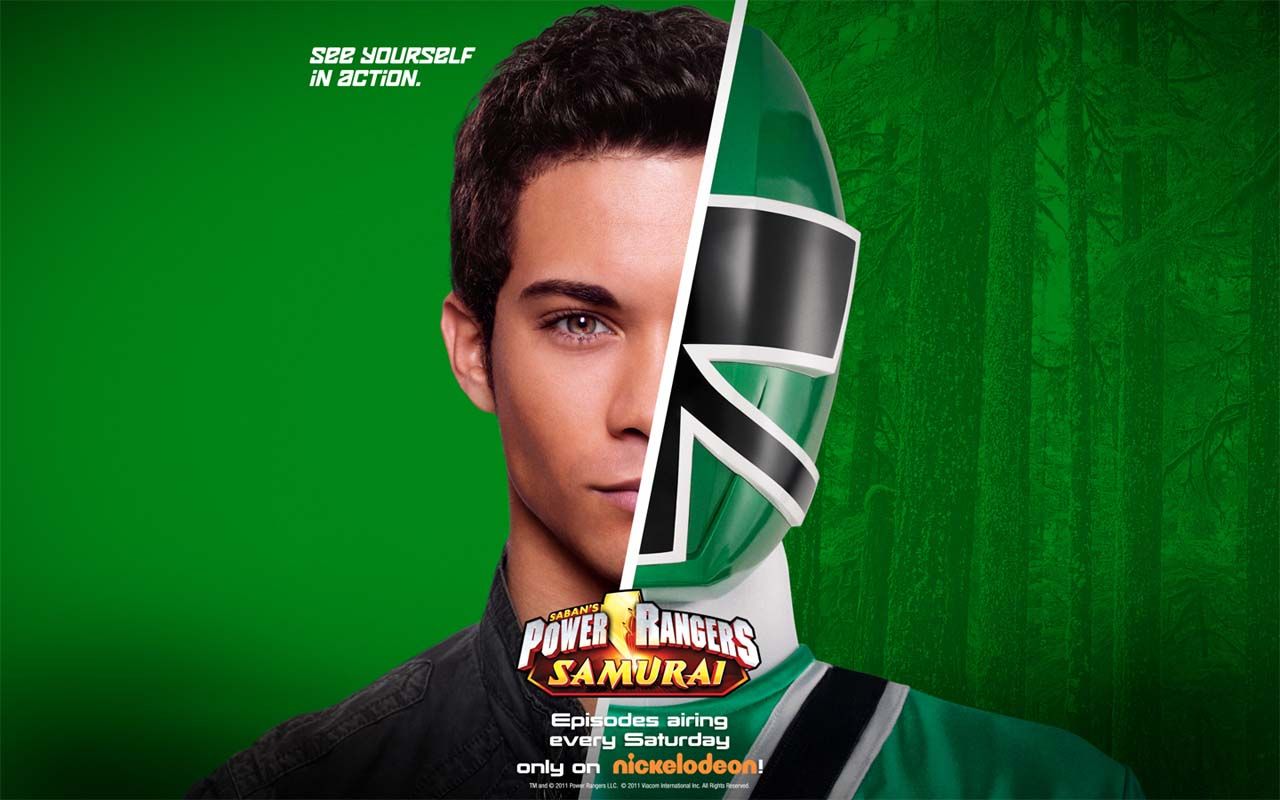 Green Ranger Power Rangers Samurai, 1280x800 720p, Lenovo Legion
