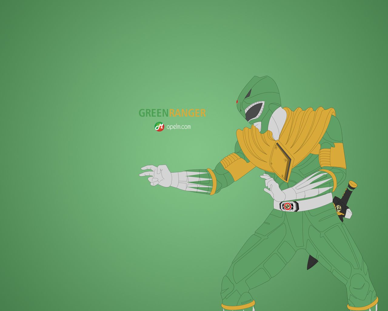 Green Ranger Power Rangers casco, 7680x4320 4K Ultra HD, Monitor 4K