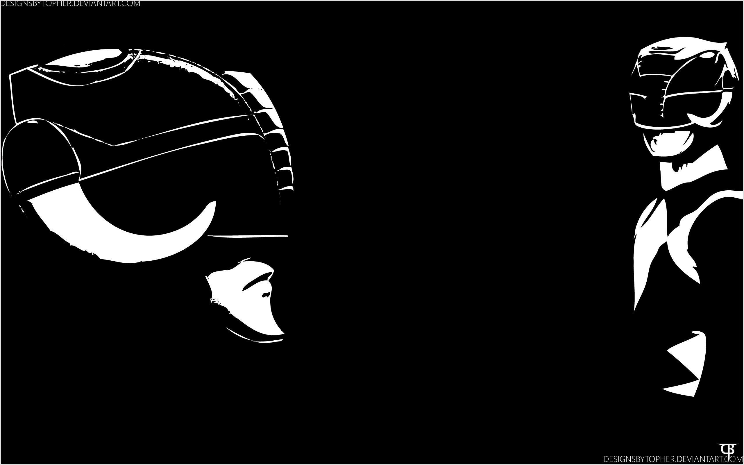 Power Ranger bianco e nero, 2560x1600 2K+, MacBook Pro