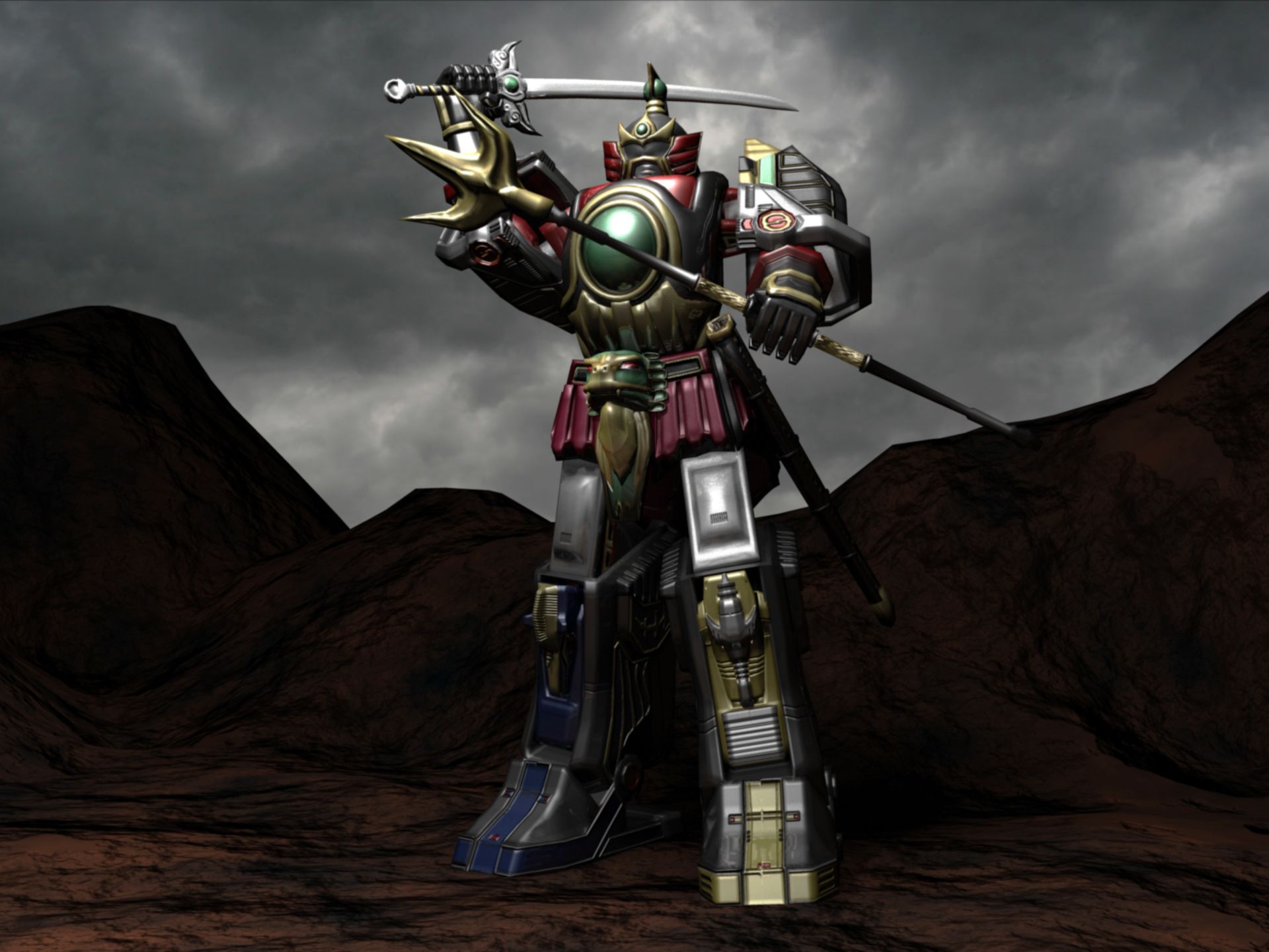 Green Ranger e Dragonzord giocattoli, 1080x1080 HD, PC
