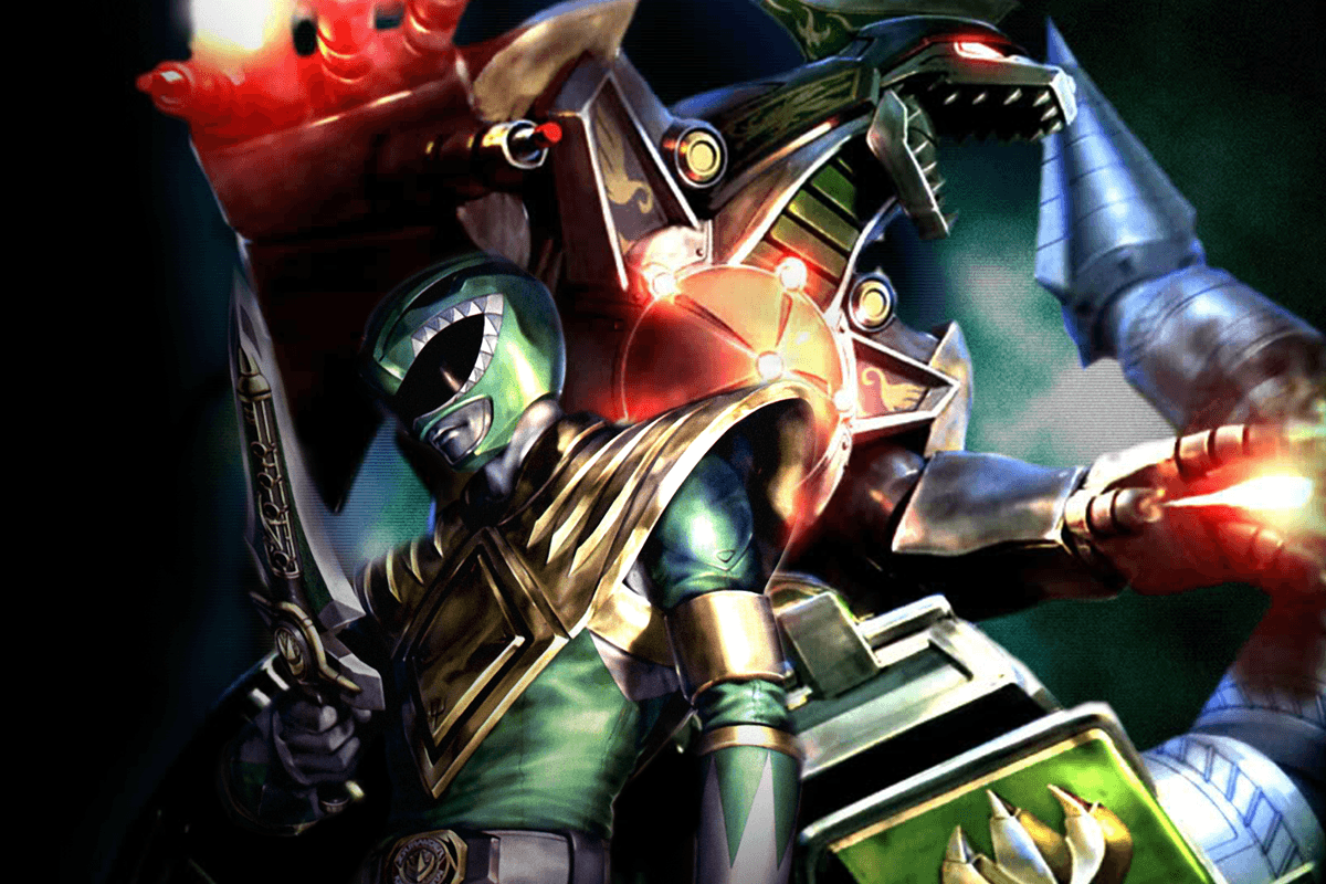 Green Ranger e Dragonzord, 1200x800 HD, Desktop