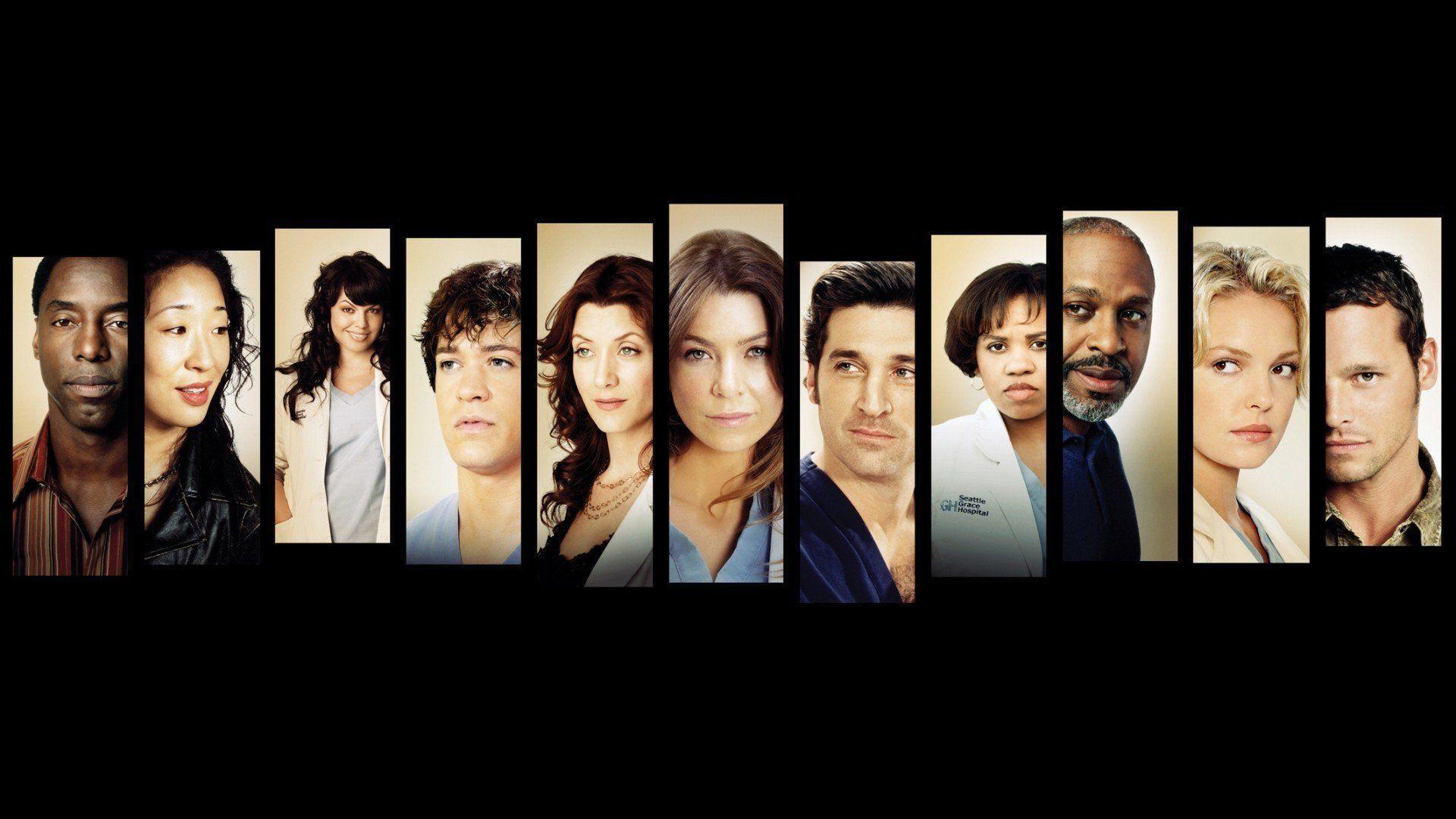 Cast Grey's Anatomy in ospedale, 1920x1080 1080p, Monitor Gaming