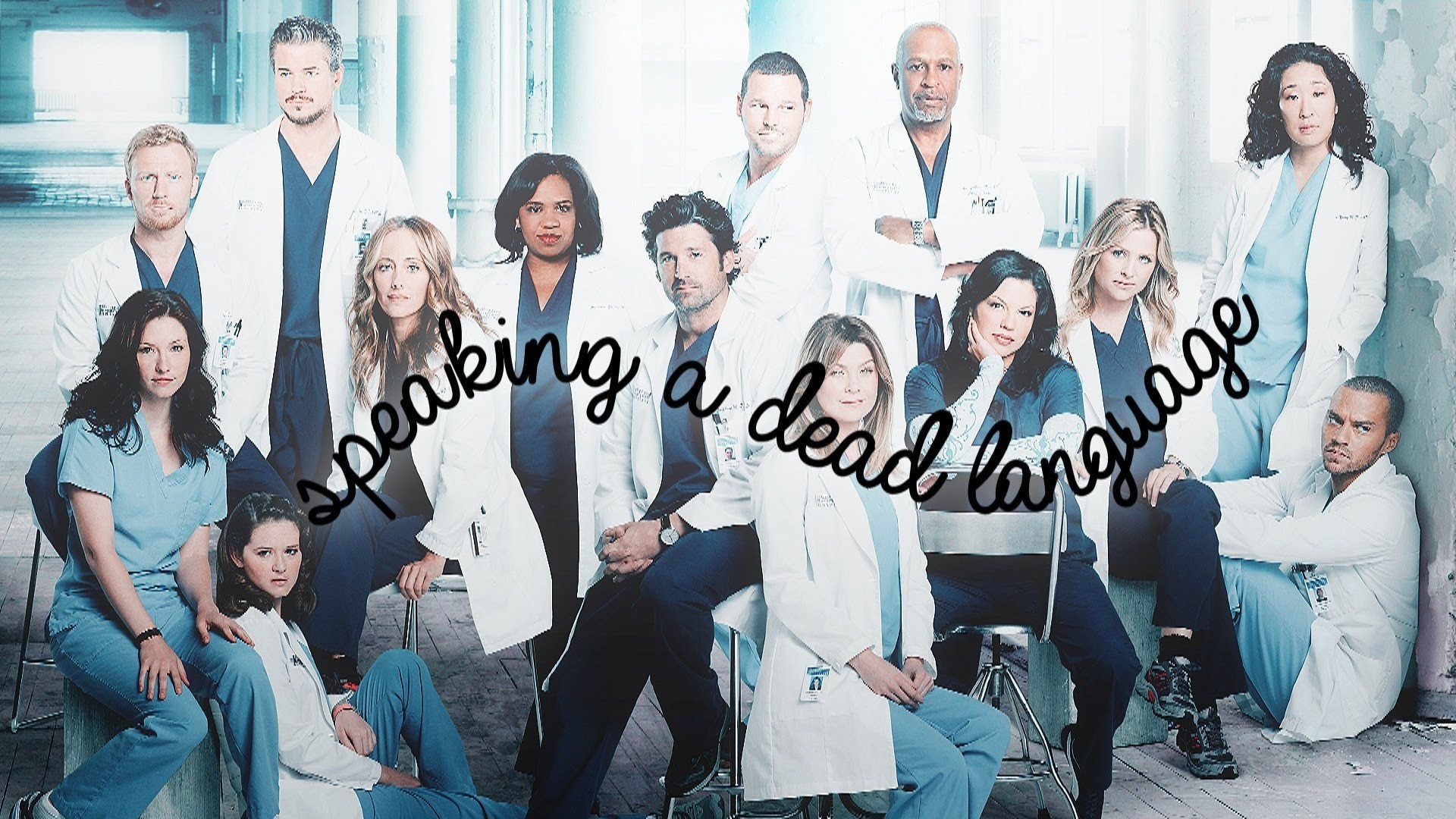 Collage cast Grey's Anatomy, 1680x1050 900p, Desktop