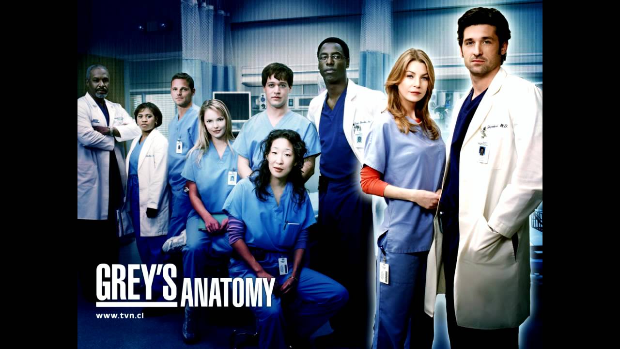 Cast Grey's Anatomy con radiografie, 1280x720 720p, PC