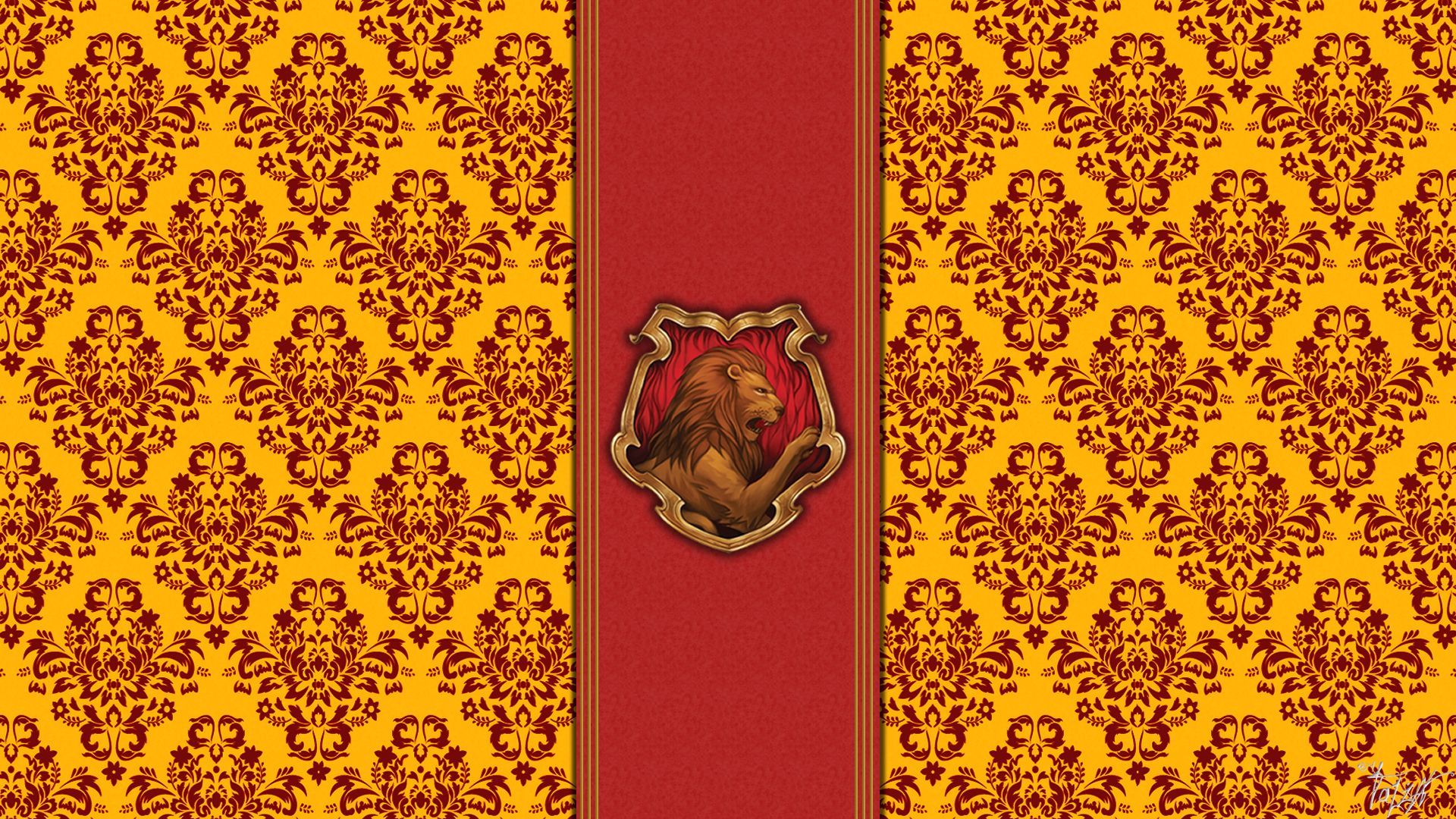 Stemma Grifondoro Harry Potter, 1920x1080 Full HD, Monitor Gaming