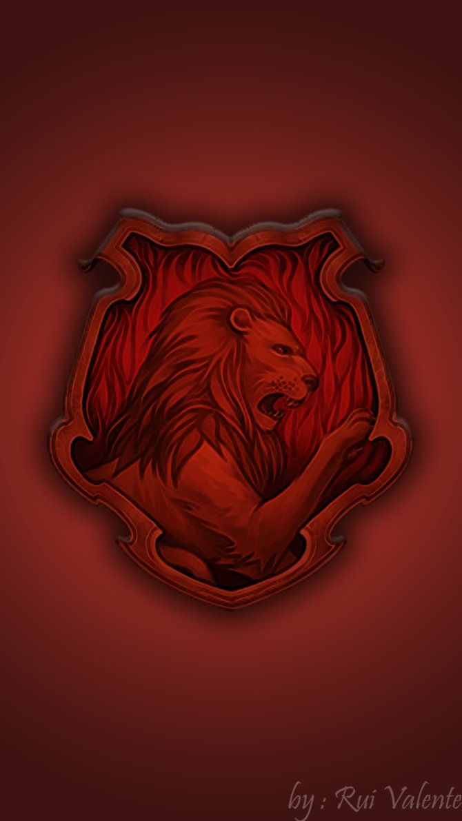 Stemma Grifondoro leone rosso, 670x1191 Verticale, iPhone Air