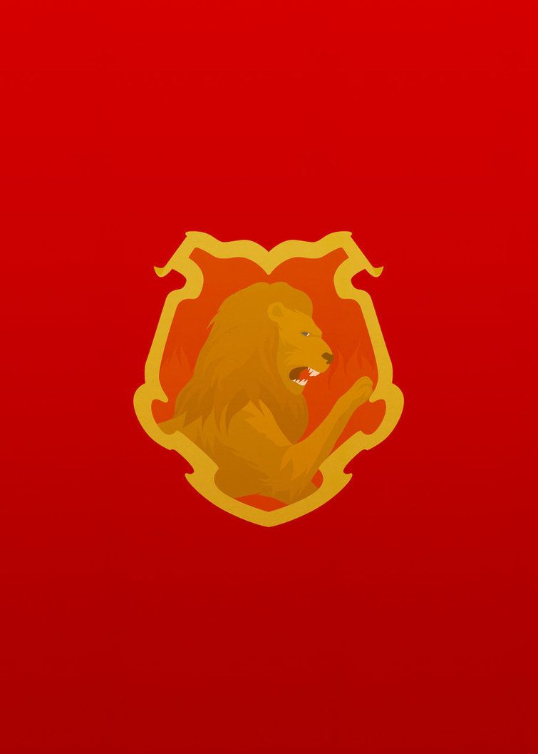 Stemma Grifondoro leone dorato, 755x1057 Full HD Verticale, iPhone Plus