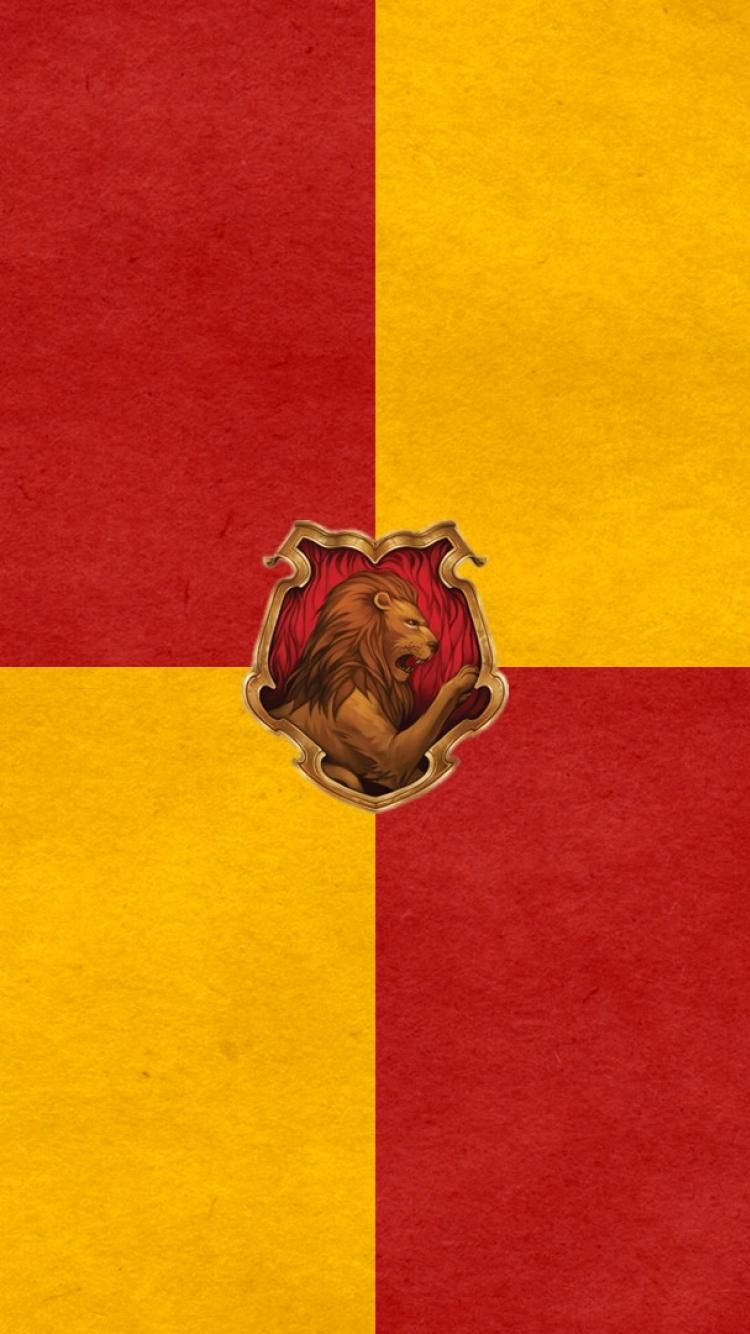 Stemma Grifondoro rosso e oro, 750x1334 Verticale, iPhone