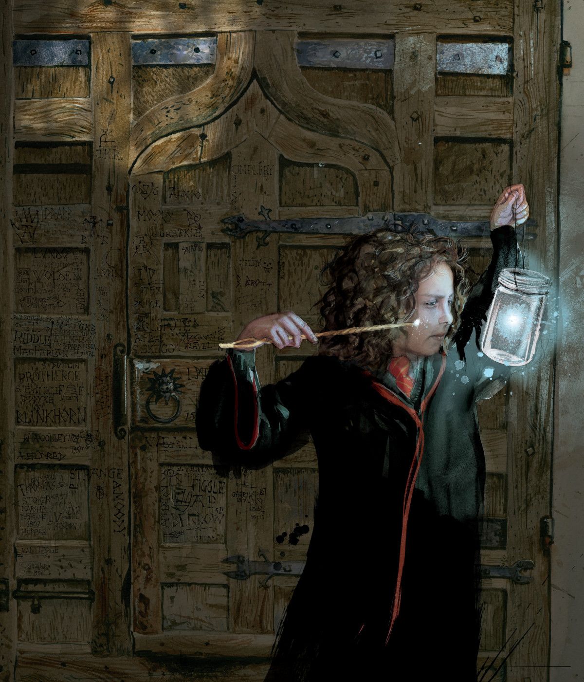 Hermione Granger con lanterna, Harry Potter, 1200x1401 Verticale, OnePlus