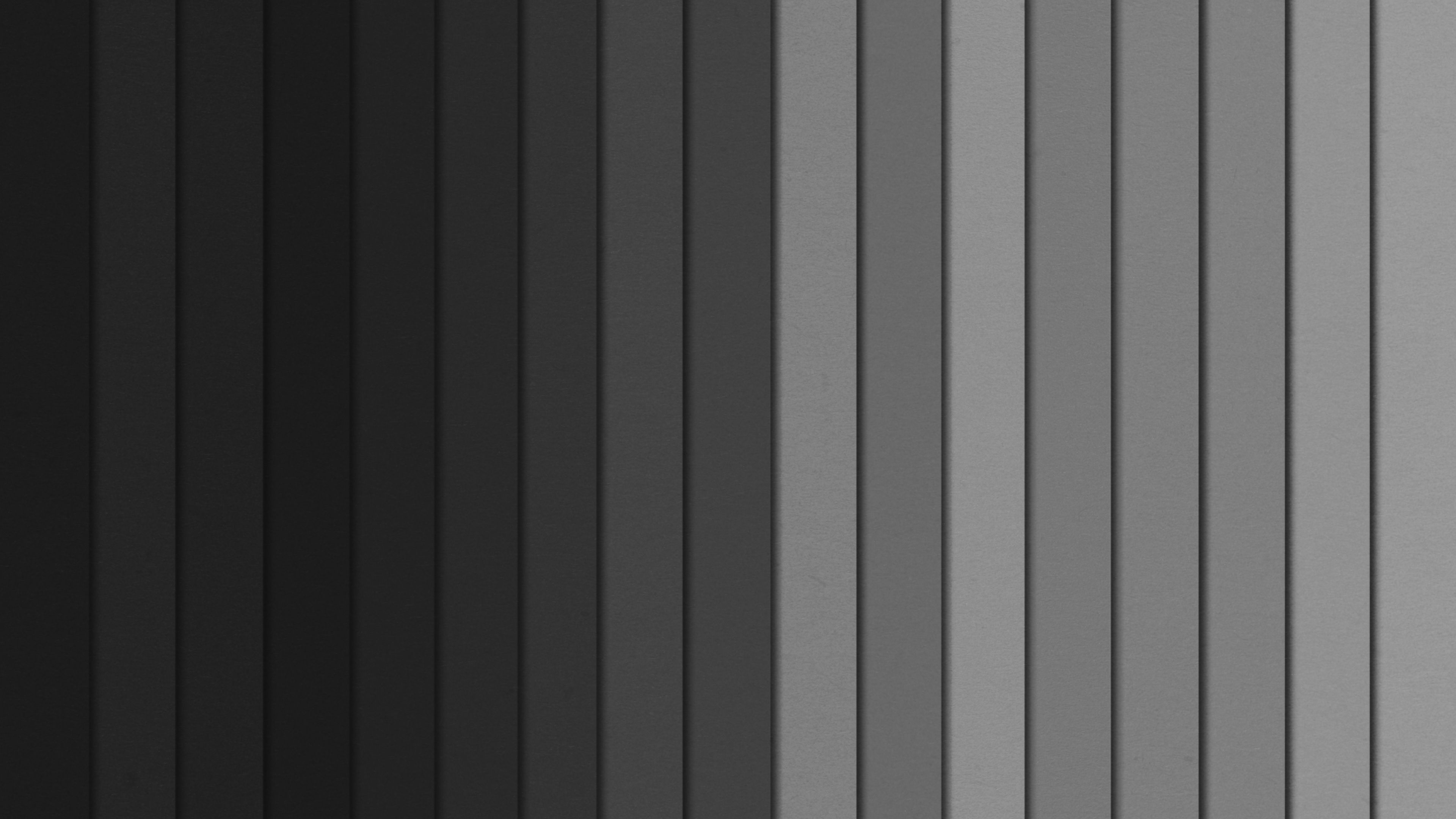 Strisce verticali sfumate grigio, 3840x2160 Ultra HD, PC