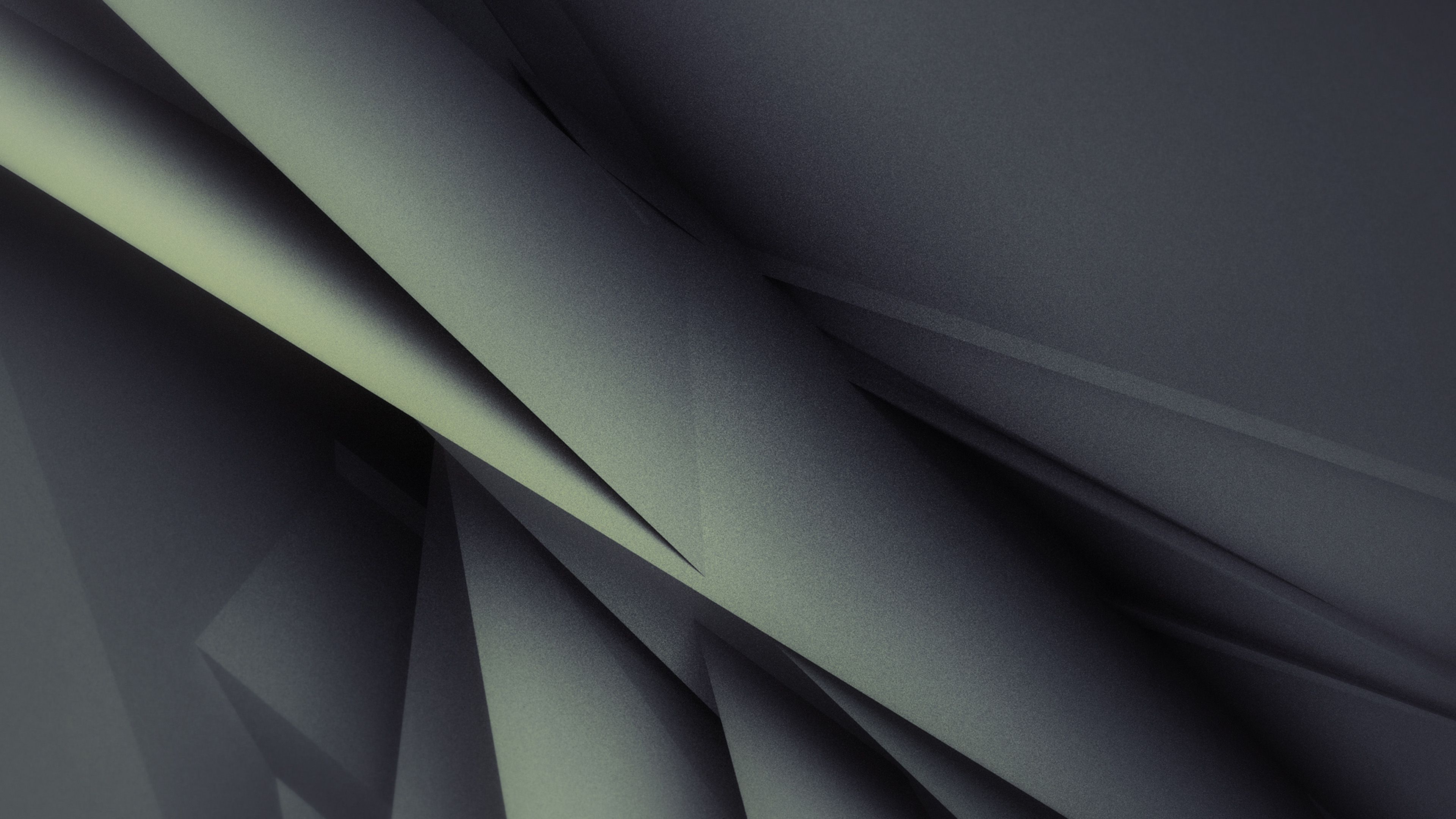 Forme geometriche astratte grigie, 3840x2160 Ultra HD, PC