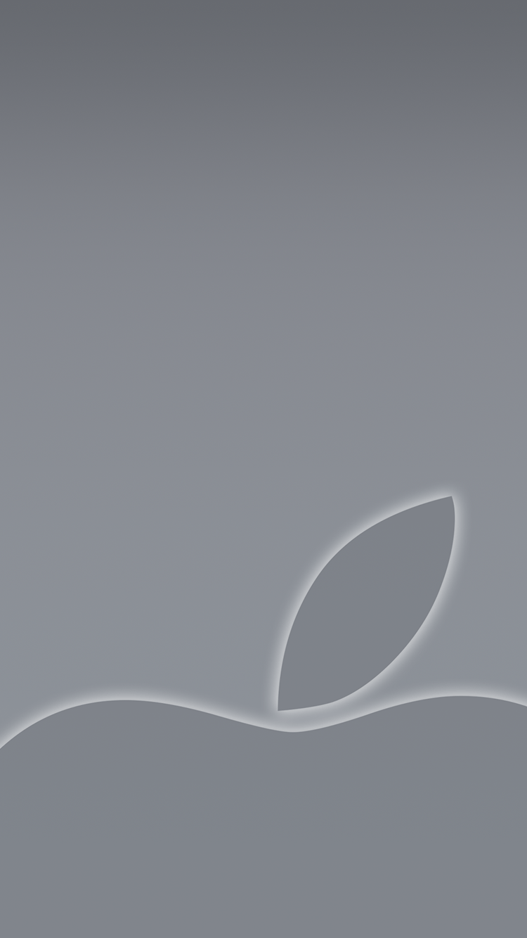 logo Apple grigio minimalista, azienda tech, 750x1334 Verticale, iPhone Air