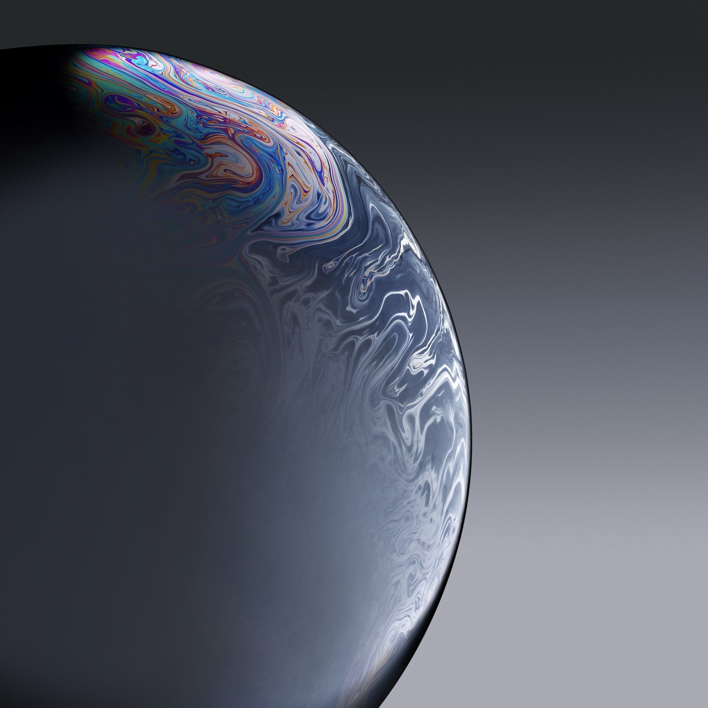 Bolla di sapone iridescente sfera, 2290x2290 Hi-Res, Desktop