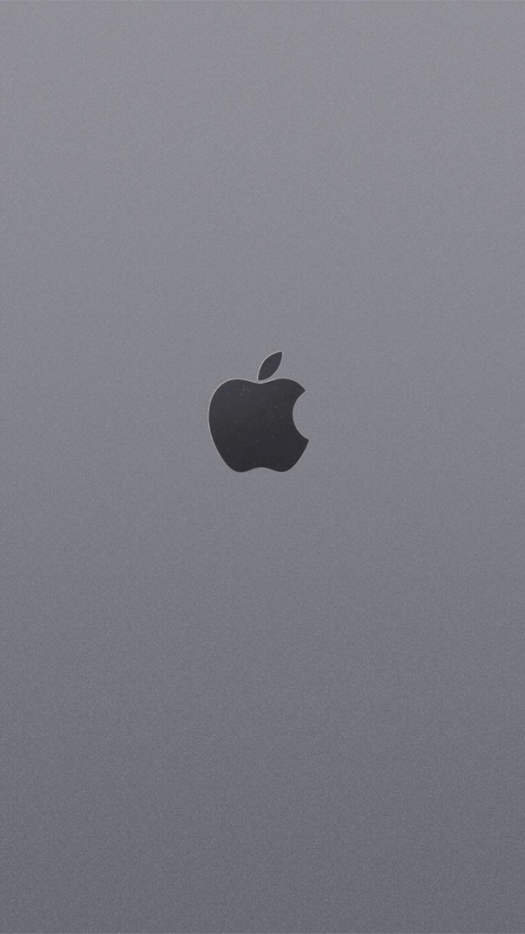 Logo Apple grigio, Cupertino, 750x1334 Full HD Verticale, iPhone Pro