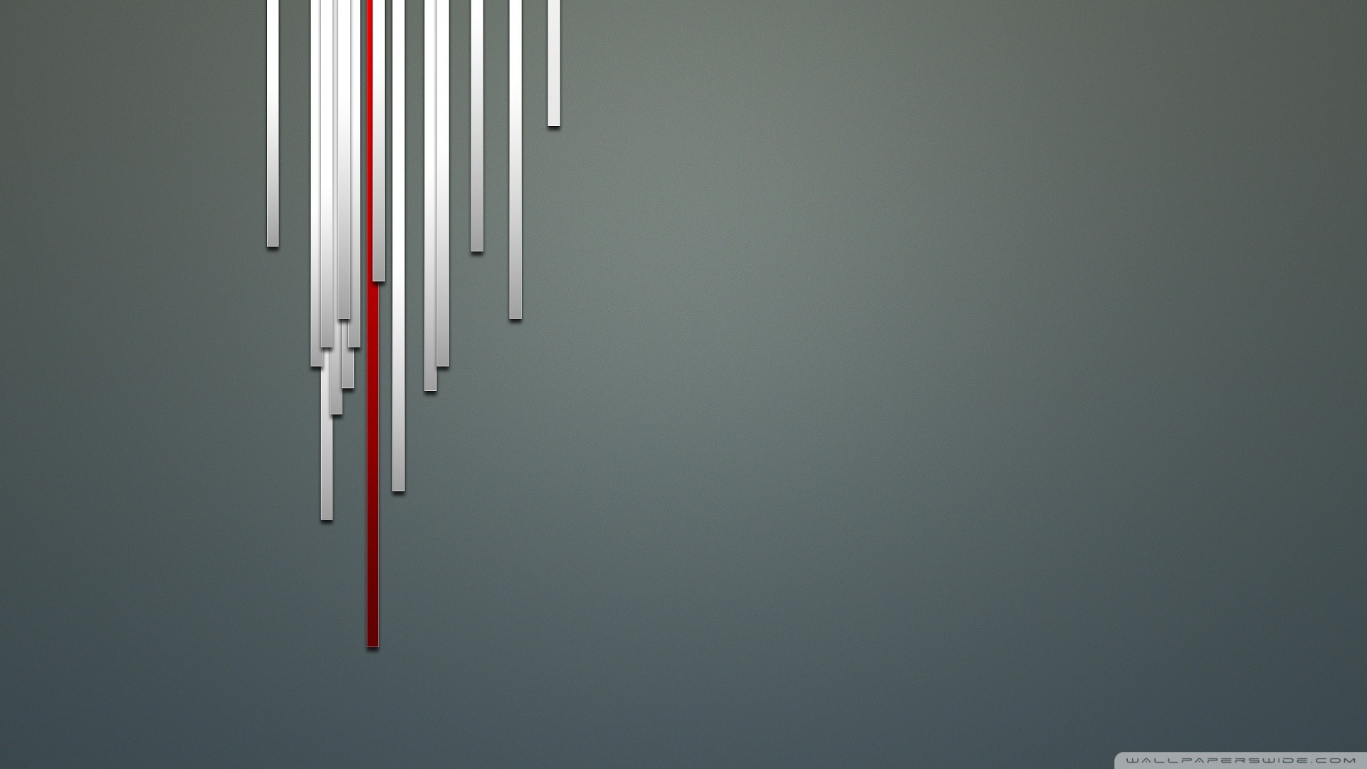 Strisce verticali grigie con rossa, 1920x1080 1080p, Desktop