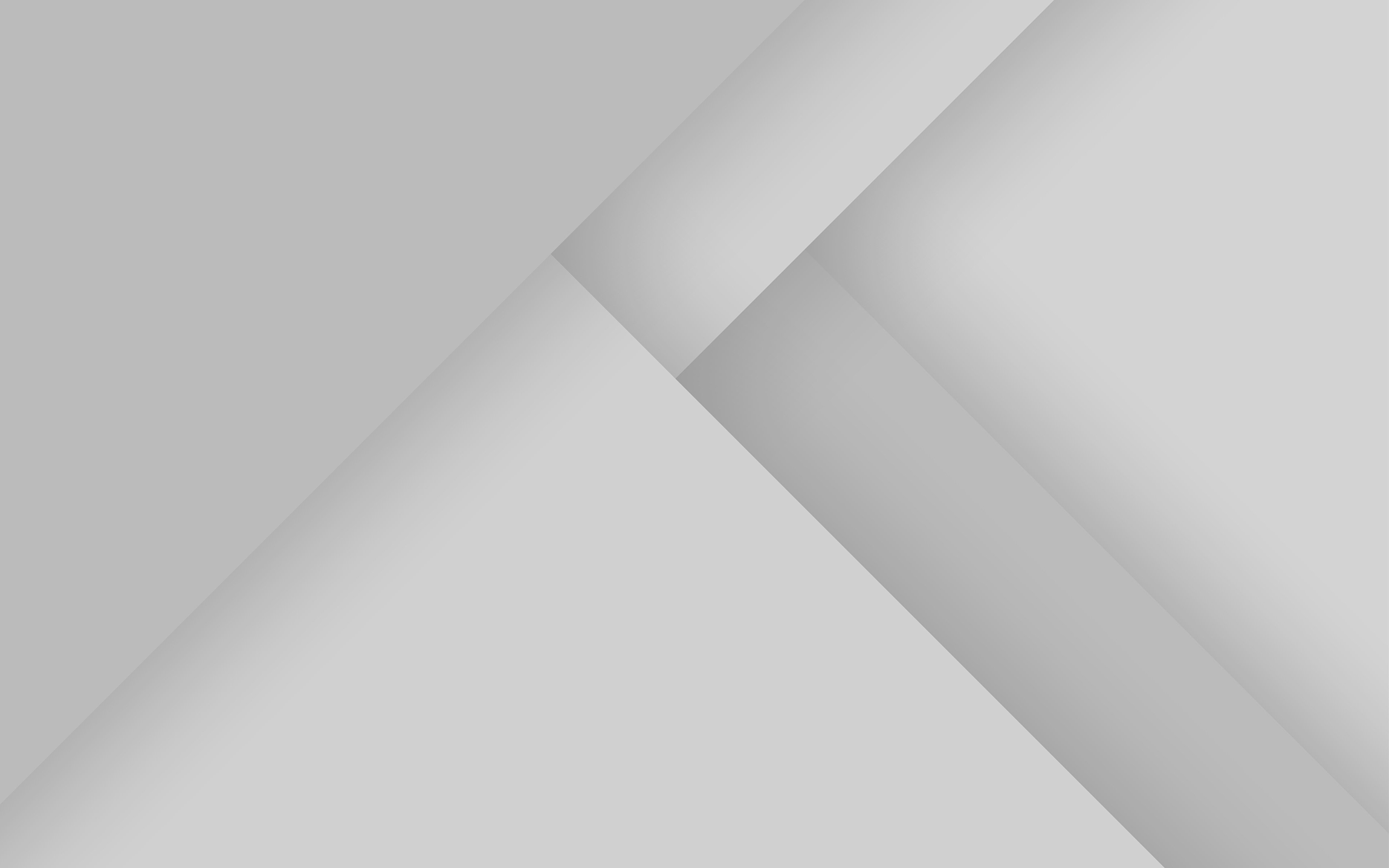 Forme geometriche astratte grigie, 3840x2400 4K, Desktop 4K
