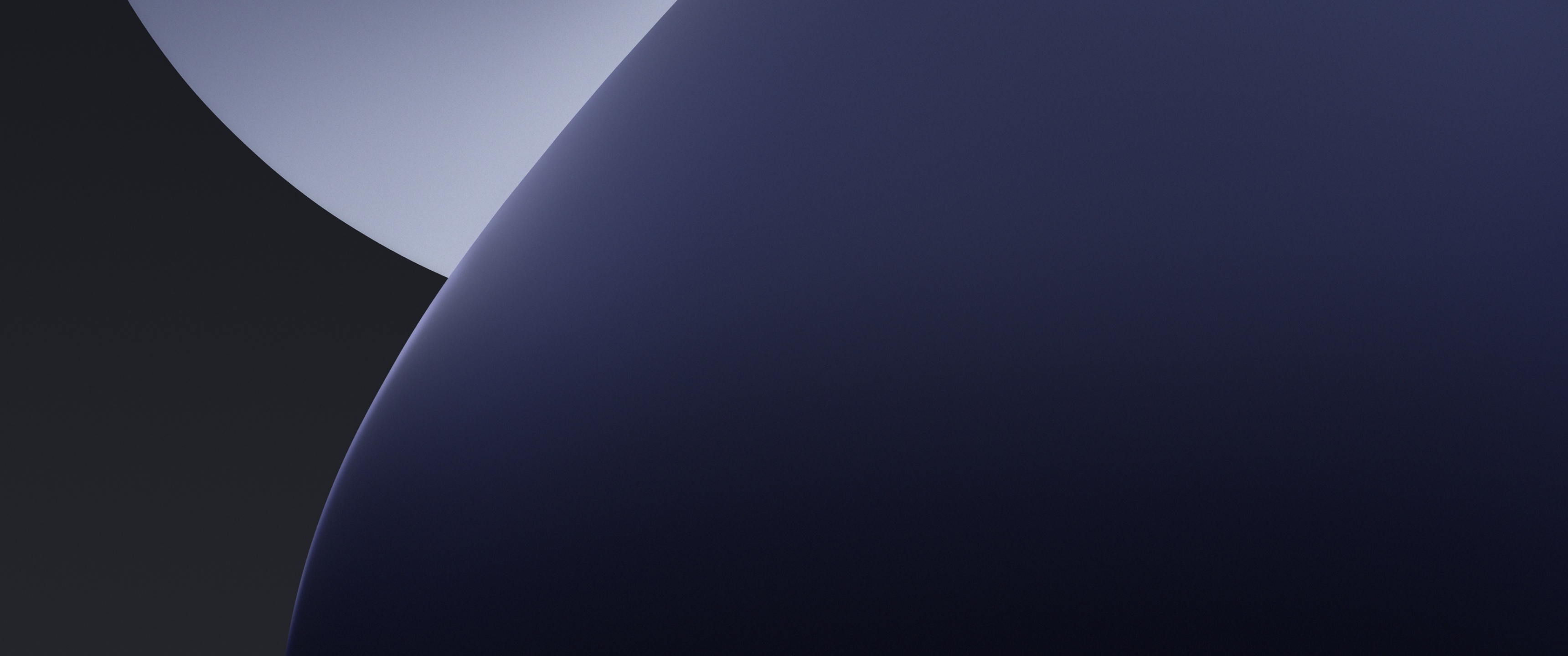 Sfere astratte grigio scuro, 3440x1440 Ultrawide, Dual Monitor