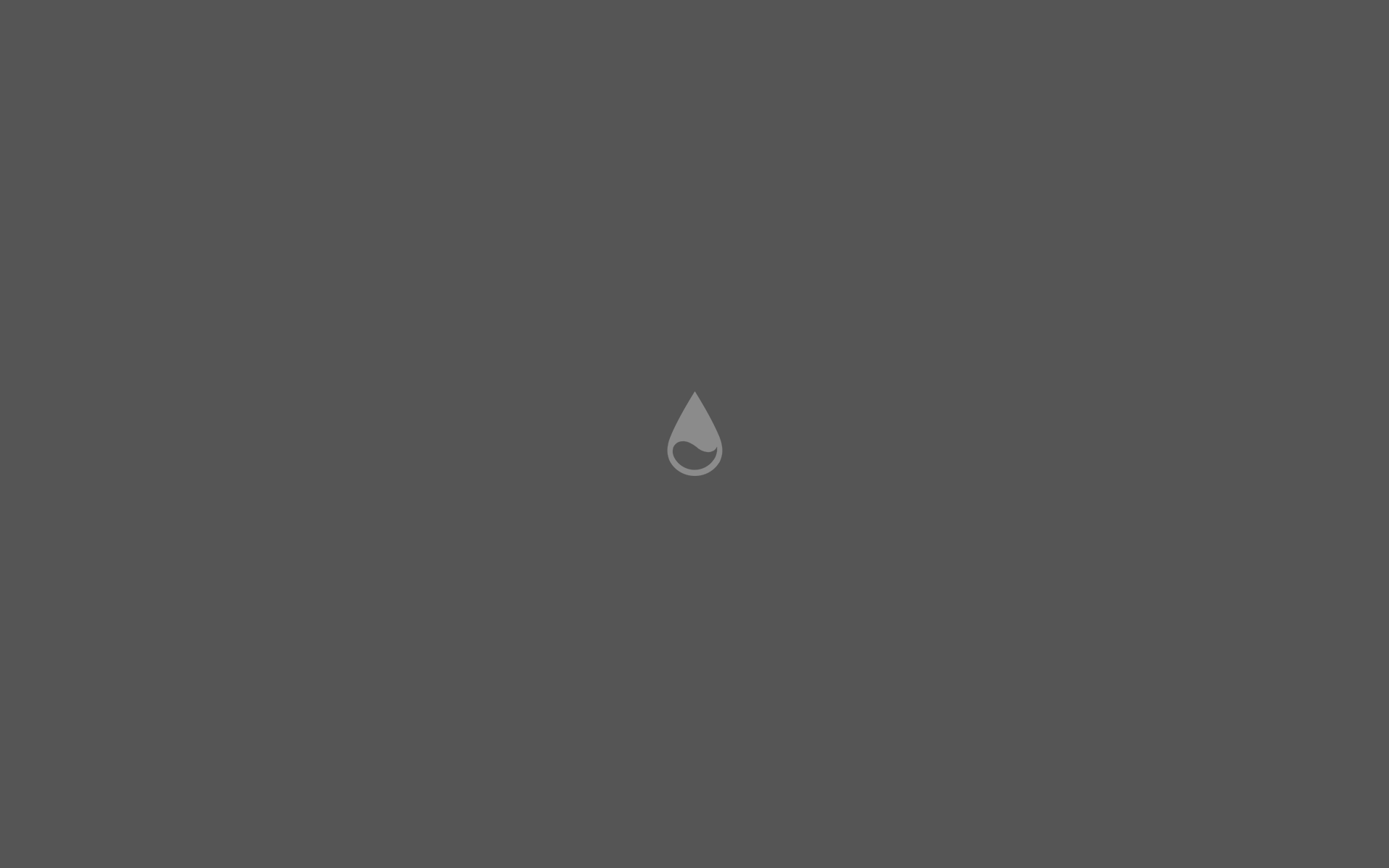 Goccia minimalista grigio scuro, 1920x1200 Full HD+ WUXGA, Desktop