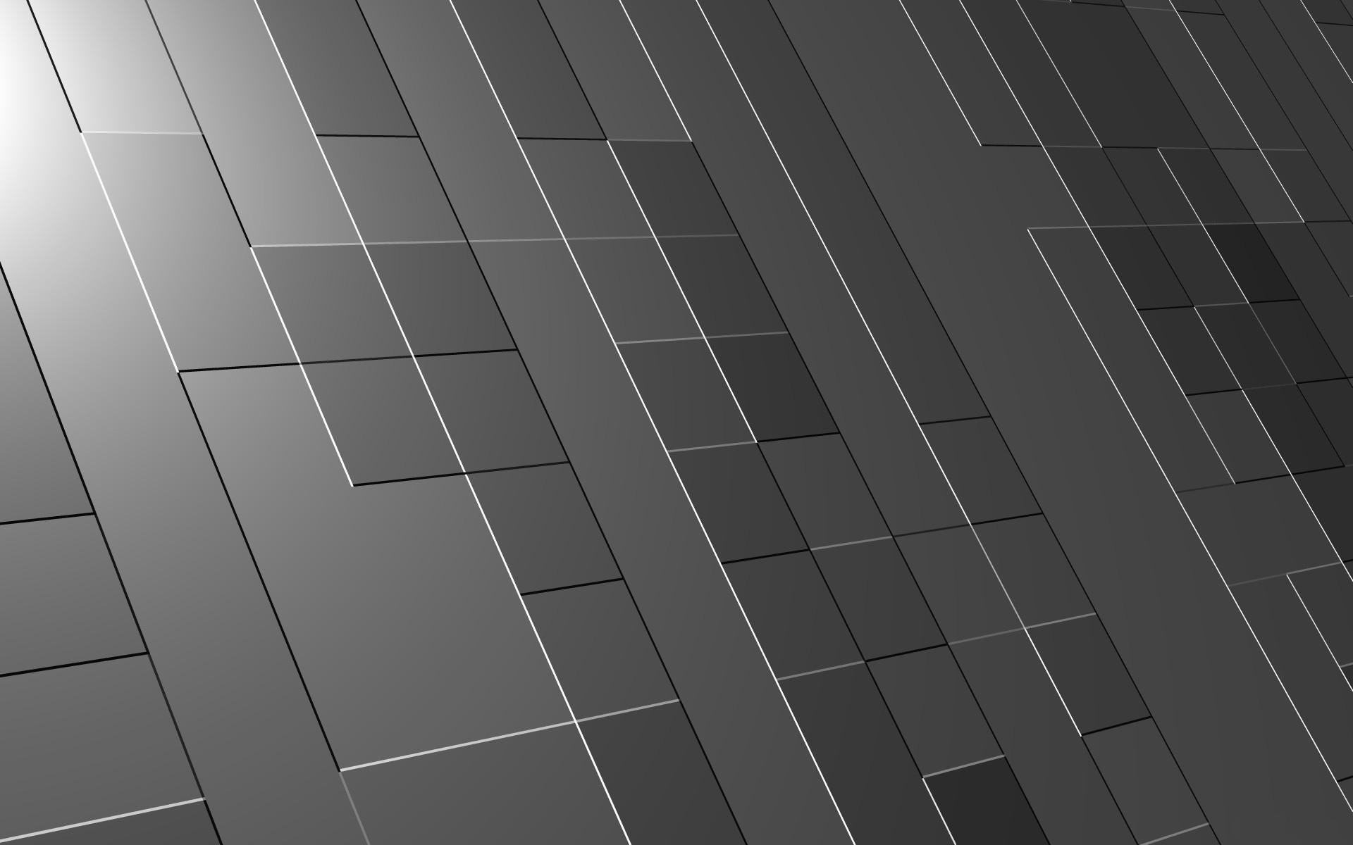 Piastrelle grigie geometriche 3D, 1920x1200 Full HD+ WUXGA, Desktop