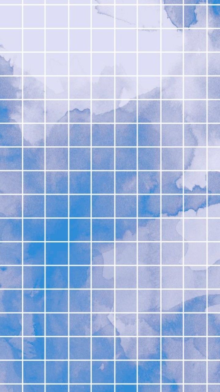 griglia acquerello blu, 720x1280 Verticale, Mobile