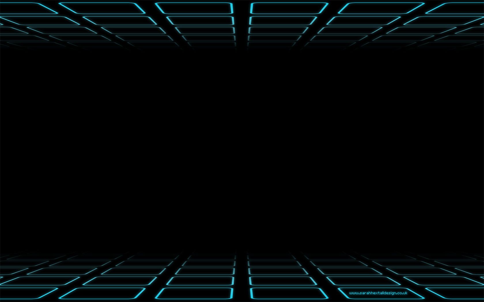 Griglia futuristica blu neon, 1680x1050 HD Ready, Notebook Gaming