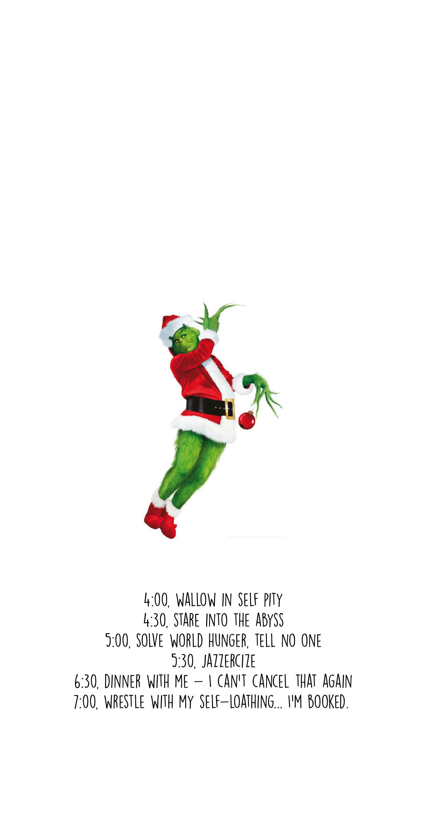 Grinch in costume da Babbo Natale, 1446x2832 Full HD Verticale, iPhone