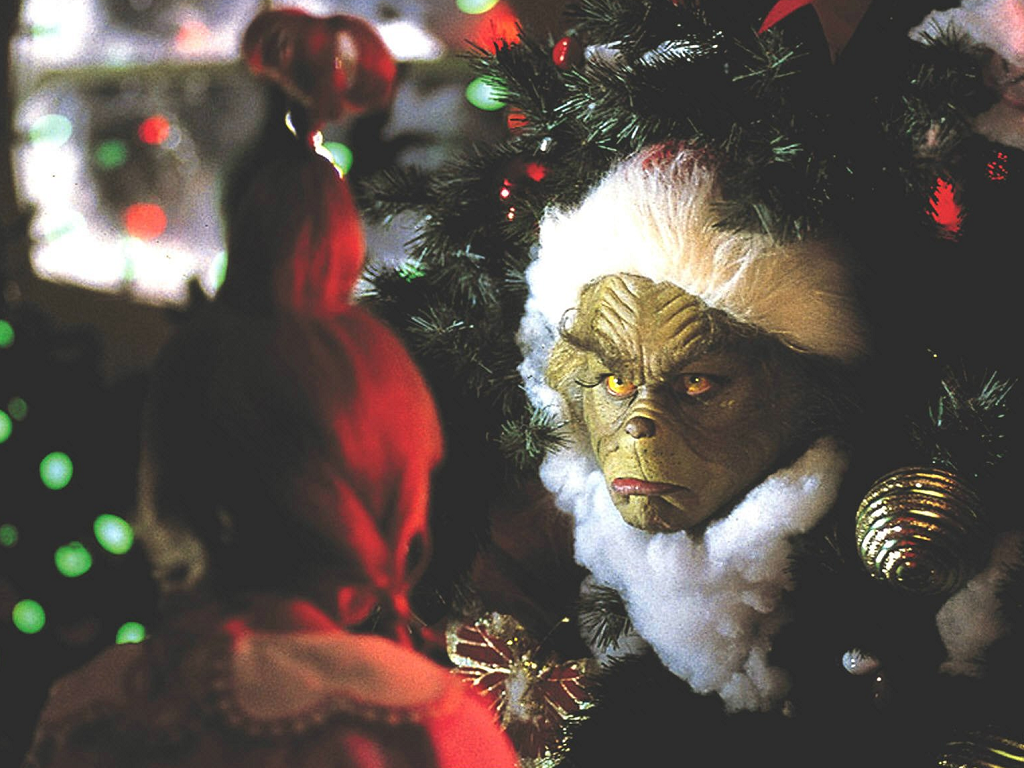 Il Grinch tra decorazioni natalizie, 1024x768 HD, Desktop
