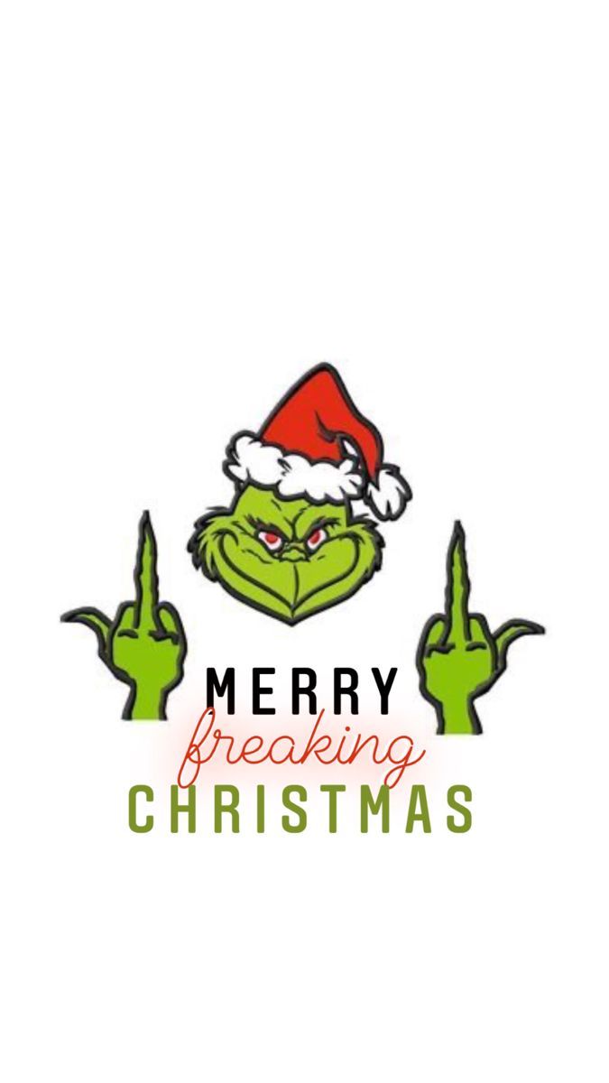 Grinch dito medio Natale, 675x1200 Full HD Verticale, iPhone