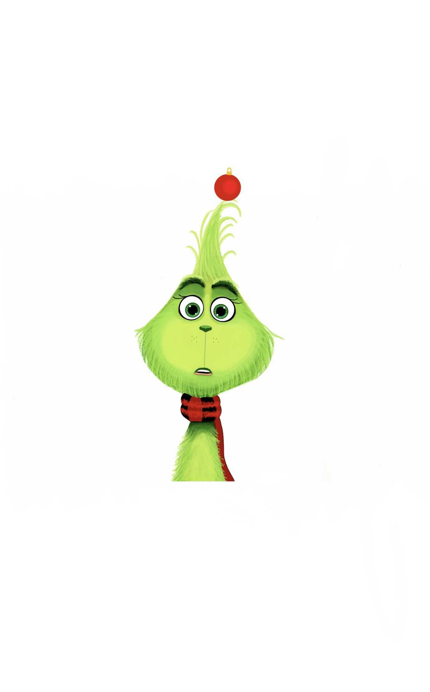 Grinch con cappello rosso, 1381x2224 Full HD Verticale, Smartphone