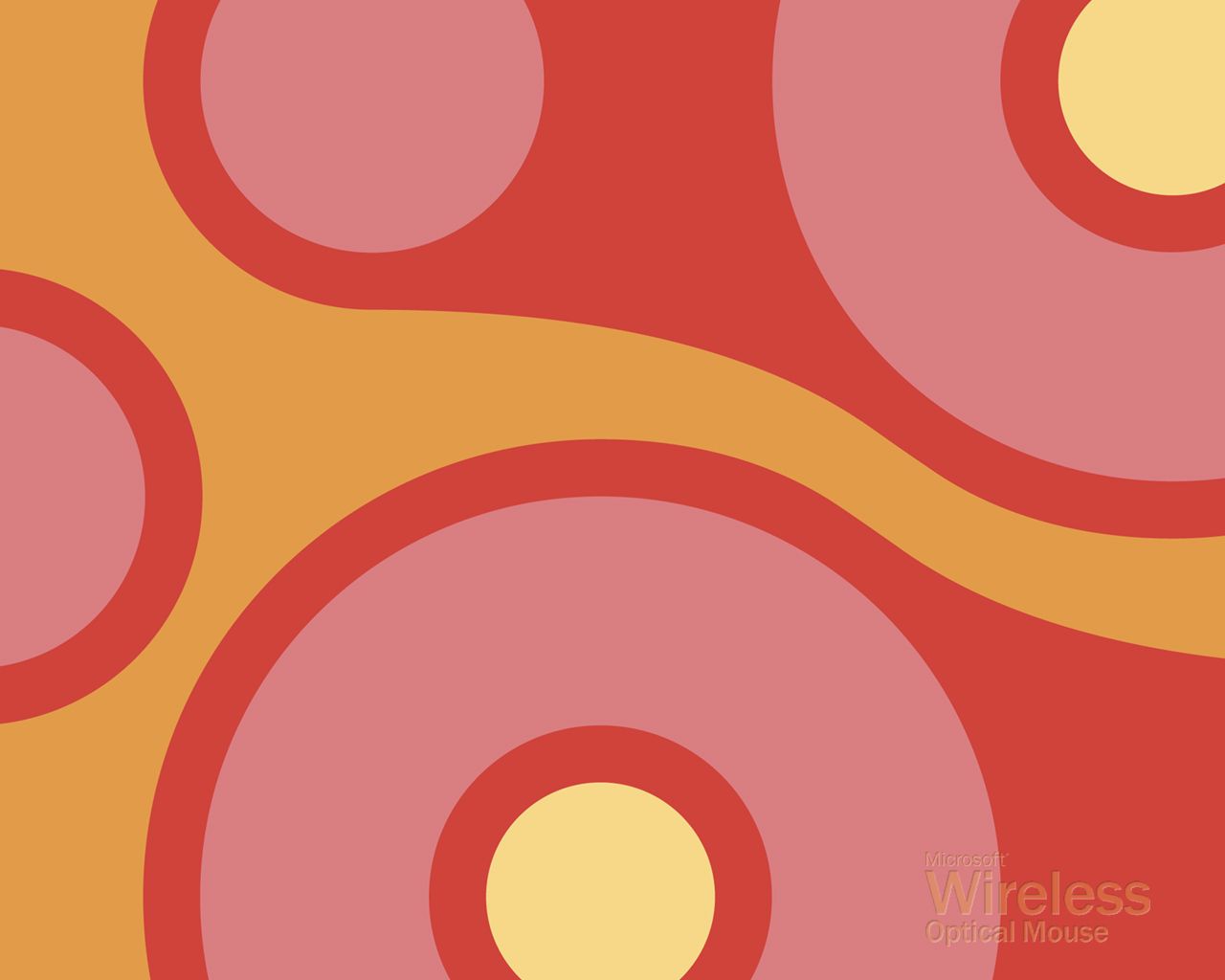 Cerchi retro rosa arancione groovy, 1280x1024 720p, ROG Asus Laptop