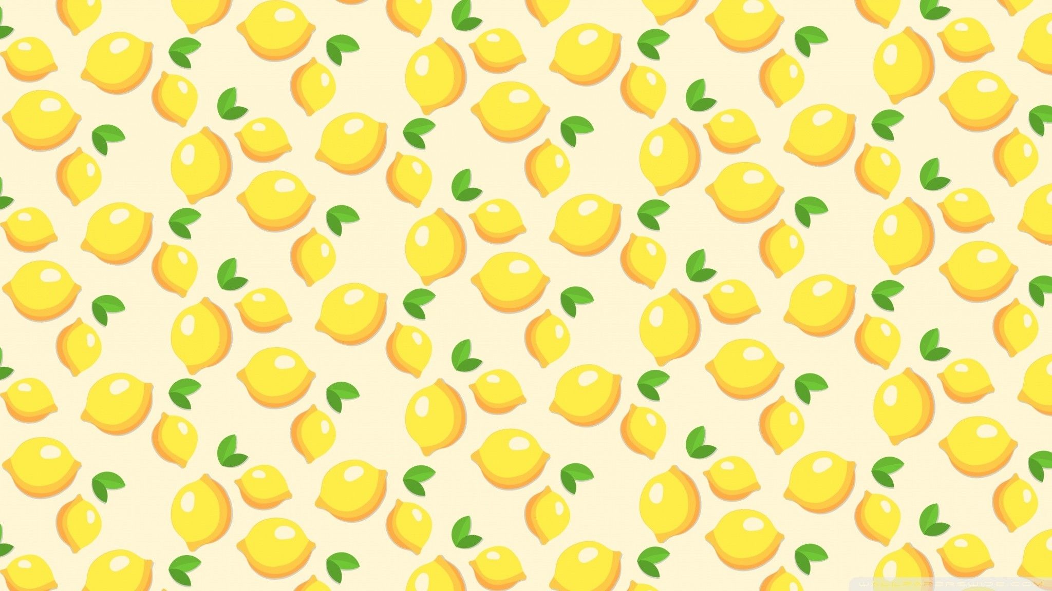 Pattern limoni gialli, 2048x1152 2K, ROG Asus Laptop