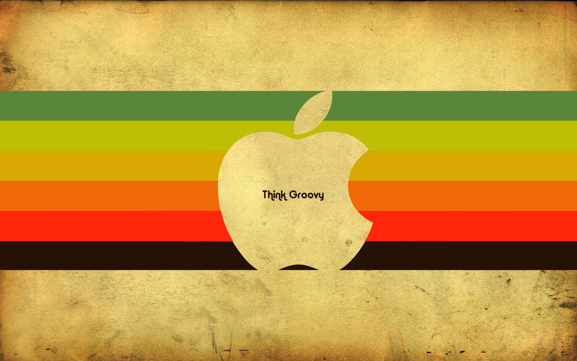 Logo Apple righe arcobaleno vintage, Cupertino, 1920x1200 Full HD+, Ultrabook