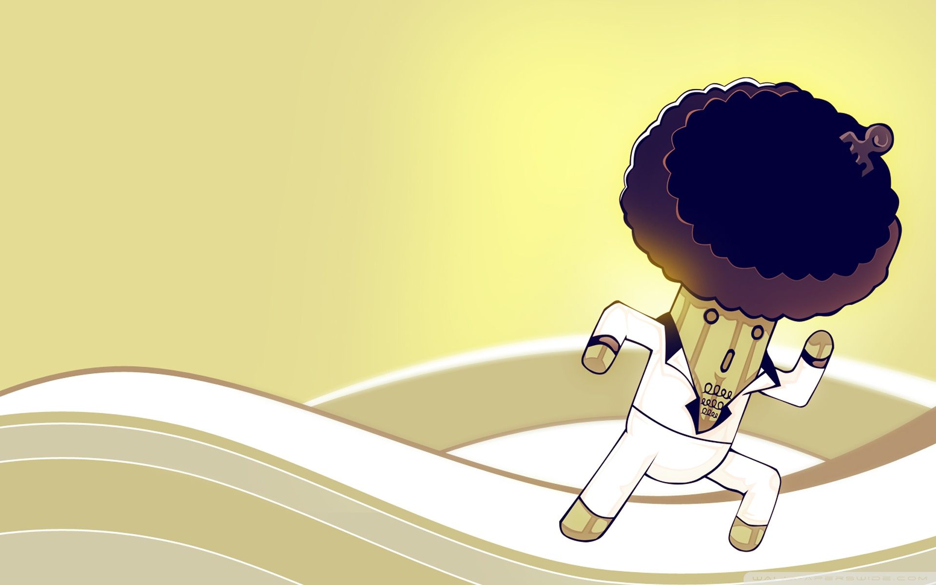 Personaggio afro stile groovy, 1920x1200 Full HD+ WUXGA, ROG Asus Laptop