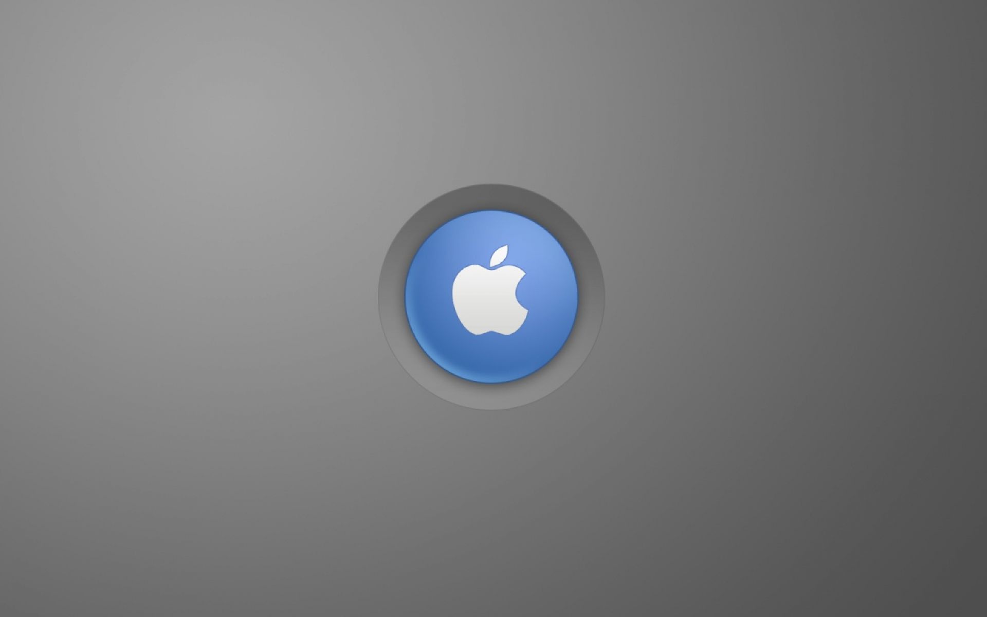 Logo Apple blu sfera grigia, Cupertino, 1920x1200 Full HD+ WUXGA, Notebook