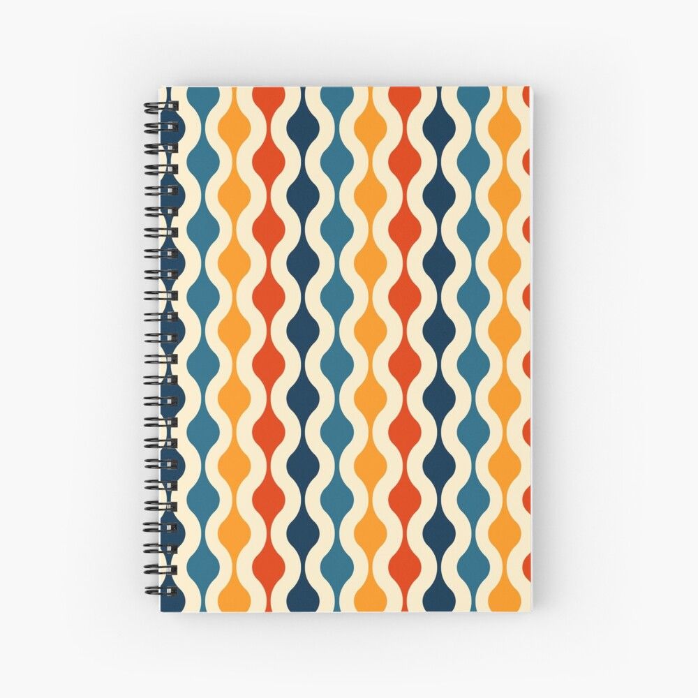 Pattern groovy anni 70 ondulato, 1000x1000 HD, MacBook Pro