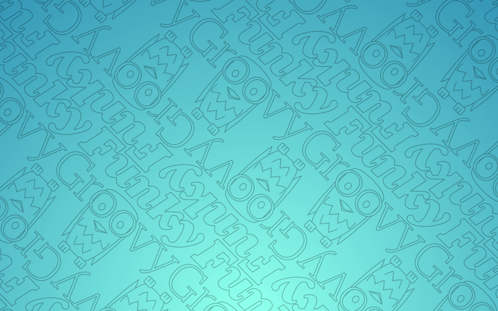 Pattern testo Groovy azzurro, 1920x1200 WUXGA, ROG Asus Laptop