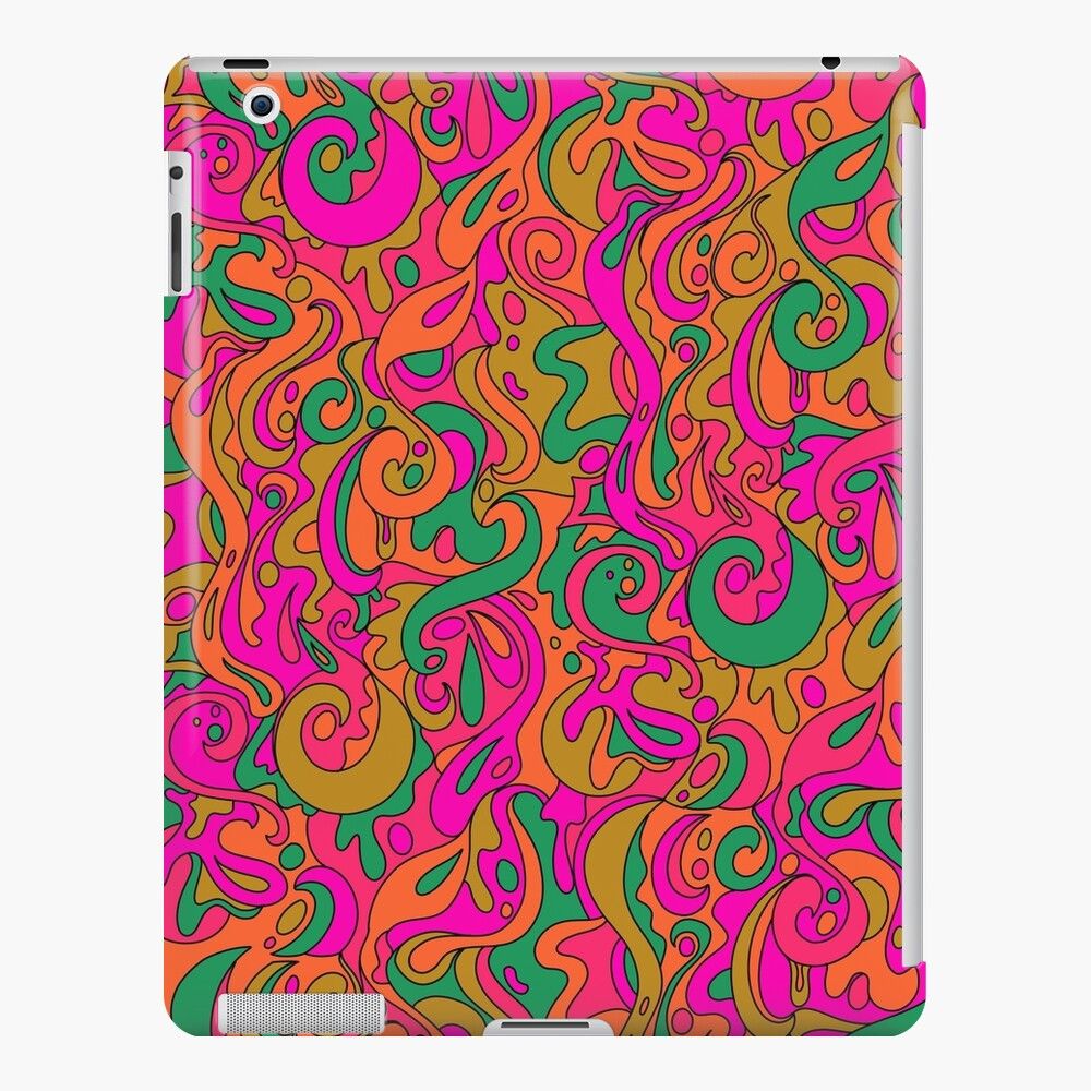 Spirali groovy multicolori vivaci, 1000x1000 HD, Notebook
