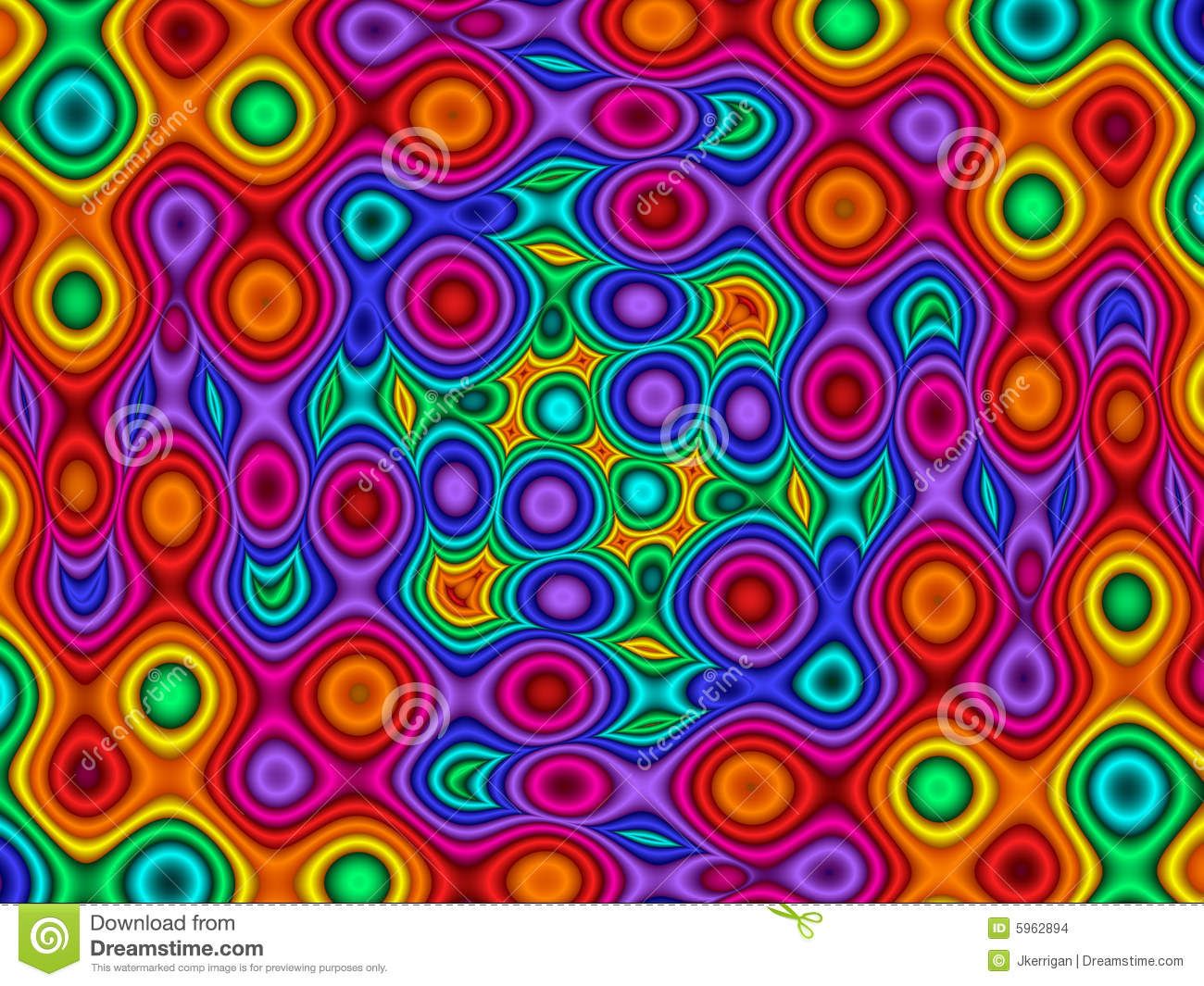Cerchi psichedelici arcobaleno groovy, 1300x1065 HD, Acer Nitro