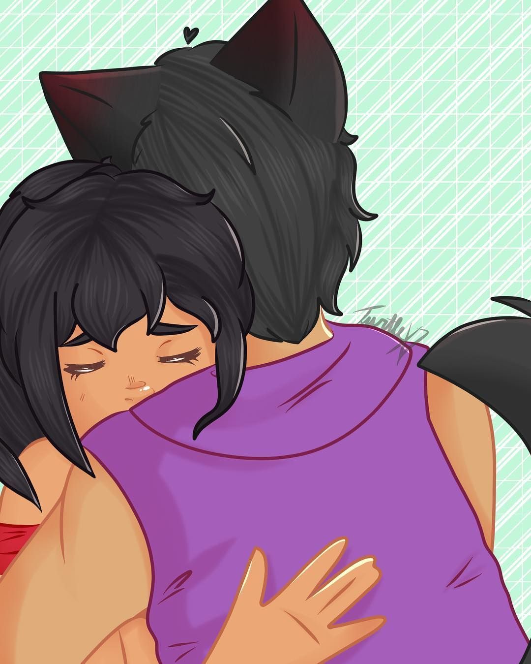 Aphmau e Zane abbraccio, 1080x1349 Verticale, Xiaomi