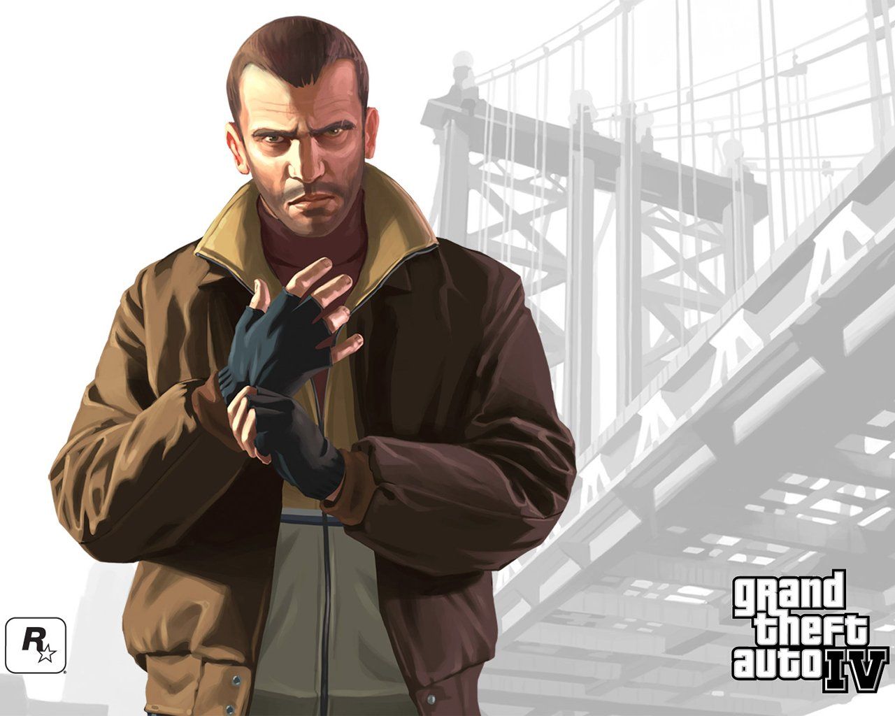 Niko Bellic GTA IV, Grand Theft Auto, 1280x1024 HD, Desktop