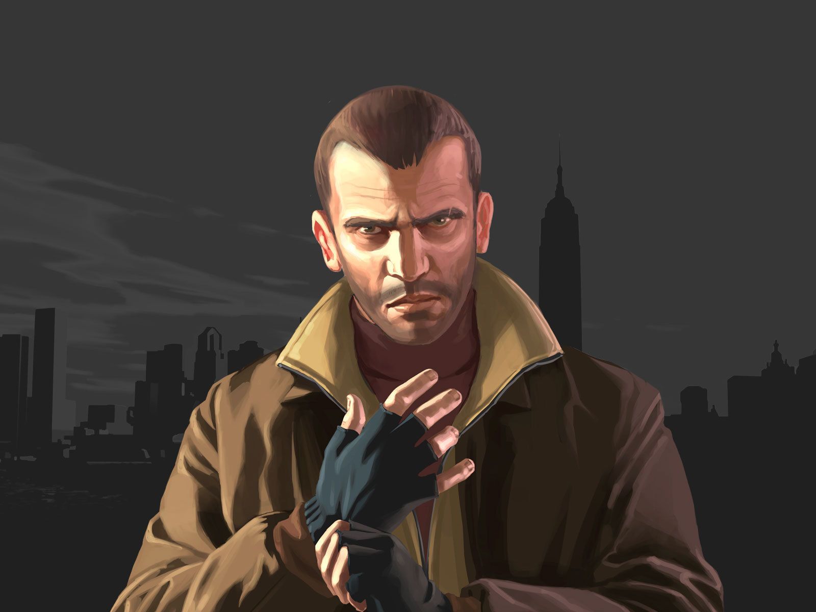 Niko Bellic GTA 4, 1600x1200 HD Ready, Notebook Gaming