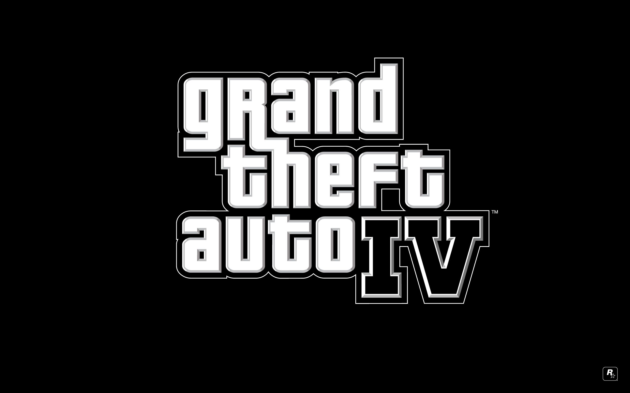 Logo Grand Theft Auto IV, 2560x1600 2K+, PC