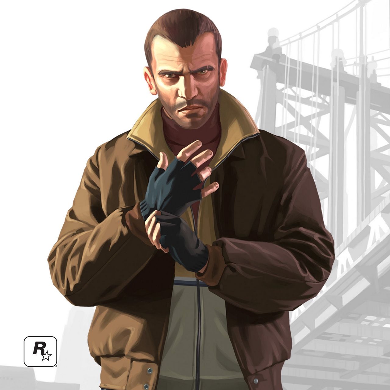 Niko Bellic GTA 4, 1280x1280 720p, PC